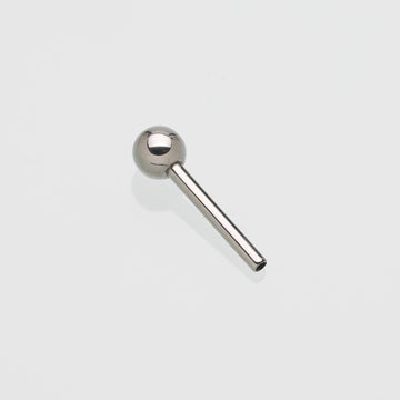 Detail View 1 of Implant Grade Titanium OneFit Threadless Barbellwith One Side Fixed Ball End Bar Part